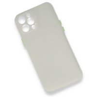 Newface iPhone 12 Pro Max Kılıf PP Ultra İnce Kapak - Beyaz