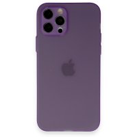 Newface iPhone 12 Pro Max Kılıf Puma Silikon - Koyu Mor