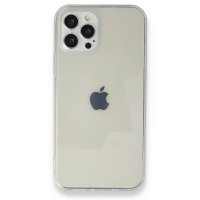 Newface iPhone 12 Pro Max Kılıf Razer Lensli Silikon - Şeffaf