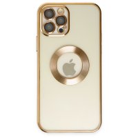 Newface iPhone 12 Pro Max Kılıf Slot Silikon - Gold