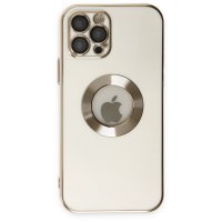 Newface iPhone 12 Pro Max Kılıf Store Silikon - Beyaz