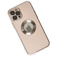 Newface iPhone 12 Pro Max Kılıf Store Silikon - Pembe