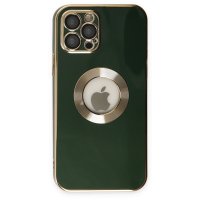 Newface iPhone 12 Pro Max Kılıf Store Silikon - Yeşil