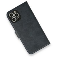 Newface iPhone 12 Pro Max Kılıf Trend S Plus Kapaklı Kılıf - Lacivert