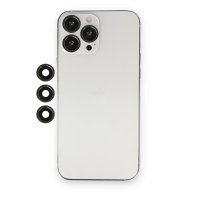 Newface iPhone 12 Pro Max Shine Kamera Lens - Siyah