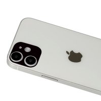 Newface iPhone 12 Rainbow Kamera Lens Koruma Cam - Siyah