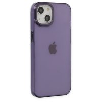 Newface iPhone 13 Kılıf Anka PC Sert Metal Kapak - Mor