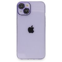 Newface iPhone 13 Kılıf Armada Lensli Kapak - Mor