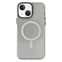 Newface iPhone 13 Kılıf Beta Magneticsafe Silikon - Şeffaf