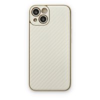 Newface iPhone 13 Kılıf Coco Karbon Silikon - Beyaz