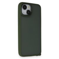 Newface iPhone 13 Kılıf Elegant Kapak - Yeşil