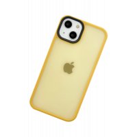 Newface iPhone 13 Kılıf Gentle Silikon - Gold