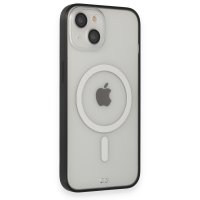 Newface iPhone 13 Kılıf Grand Magneticsafe Kapak - Siyah