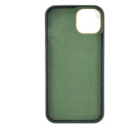 Newface iPhone 13 Kılıf Hibrit Karbon Silikon - Yeşil