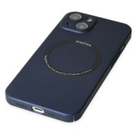 Newface iPhone 13 Kılıf Jack Magneticsafe Lens Silikon - Lacivert