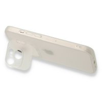 Newface iPhone 13 Kılıf Jumbo Silikon - Şeffaf