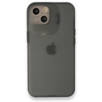 Newface iPhone 13 Kılıf Jumbo Silikon - Siyah