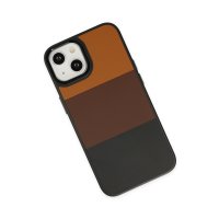 Newface iPhone 13 Kılıf King Kapak - Taba-Siyah