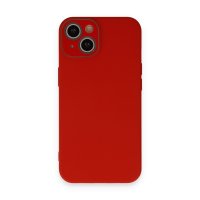 Newface iPhone 13 Kılıf Lansman Glass Kapak - Kırmızı
