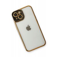 Newface iPhone 13 Kılıf Liva Lens Silikon - Siyah