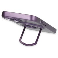 Newface iPhone 13 Kılıf Lukka Magneticsafe Kapak - Derin Mor