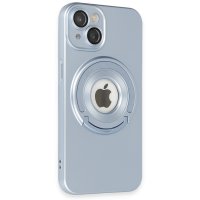 Newface iPhone 13 Kılıf Lukka Magneticsafe Kapak - Sierra Blue