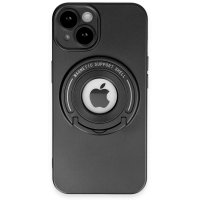 Newface iPhone 13 Kılıf Lukka Magneticsafe Kapak - Siyah