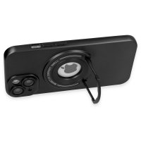 Newface iPhone 13 Kılıf Lukka Magneticsafe Kapak - Siyah