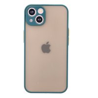Newface iPhone 13 Kılıf Montreal Silikon Kapak - Yeşil