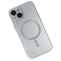 Newface iPhone 13 Kılıf Moshi Lens Magneticsafe Silikon - Sierra Blue