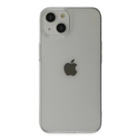 Newface iPhone 13 Kılıf Pc Sert Şeffaf Kapak - Şeffaf