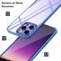Newface iPhone 13 Kılıf Power Silikon - Lila