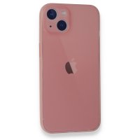 Newface iPhone 13 Kılıf PP Ultra İnce Kapak - Pembe