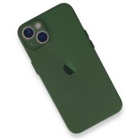 Newface iPhone 13 Kılıf PP Ultra İnce Kapak - Yeşil