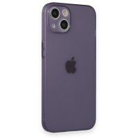 Newface iPhone 13 Kılıf Puma Silikon - Koyu Mor