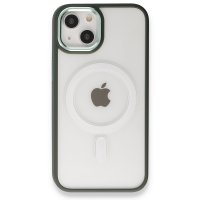 Newface iPhone 13 Kılıf Room Magneticsafe Silikon - Köknar Yeşili