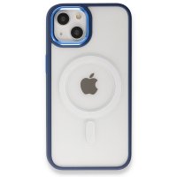Newface iPhone 13 Kılıf Room Magneticsafe Silikon - Lacivert