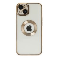 Newface iPhone 13 Kılıf Slot Silikon - Gold