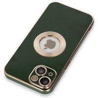 Newface iPhone 13 Kılıf Store Silikon - Yeşil