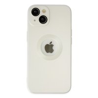 Newface iPhone 13 Kılıf Vamos Lens Silikon - Beyaz