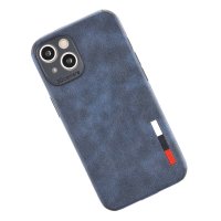 Newface iPhone 13 Mini Kılıf Loop Deri Silikon - Lacivert