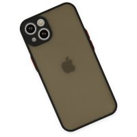 Newface iPhone 13 Mini Kılıf Montreal Silikon Kapak - Siyah