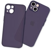 Newface iPhone 13 Mini Kılıf Puma Silikon - Koyu Mor