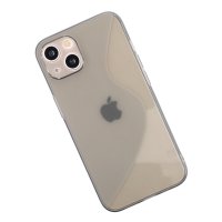 Newface iPhone 13 Mini Kılıf S Silikon - Gri