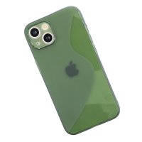 Newface iPhone 13 Mini Kılıf S Silikon - Yeşil