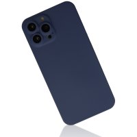 Newface iPhone 13 Pro Kılıf 360 Hayalet Full Body Silikon Kapak - Mavi