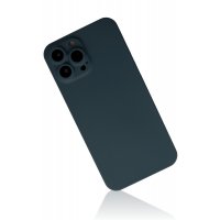 Newface iPhone 13 Pro Kılıf 360 Mat Full Body Silikon Kapak - Açık Mavi