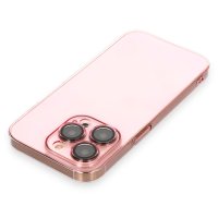 Newface iPhone 13 Pro Kılıf Armada Lensli Kapak - Rose Gold