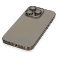 Newface iPhone 13 Pro Kılıf Armada Lensli Kapak - Siyah