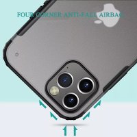Newface iPhone 13 Pro Kılıf Armor Shield Silikon - Siyah